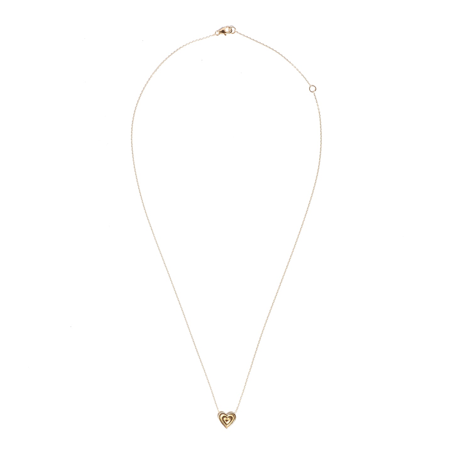 Mini Juju Heart Charm Necklace