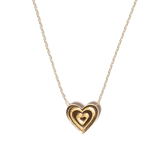 Mini Juju Heart Charm Necklace
