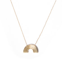 Load image into Gallery viewer, JuJu Rainbow Charm Necklace - Pink, Yellow &amp; Orange
