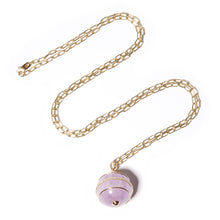 Load image into Gallery viewer, Found Sphere Pendant Necklace - Amethyst
