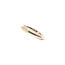 Load image into Gallery viewer, The Crew Stacking Ring - Etched &amp; Diamond
