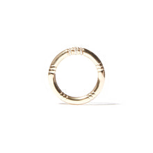 Load image into Gallery viewer, The Crew Stacking Ring - Etched &amp; Diamond
