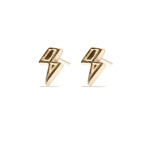 Mini Juju Lightning Bolt Stud Earrings