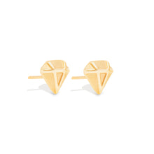 Load image into Gallery viewer, Mini Juju Diamond Stud Earrings
