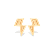 Load image into Gallery viewer, Mini Juju Lightning Bolt Stud Earrings
