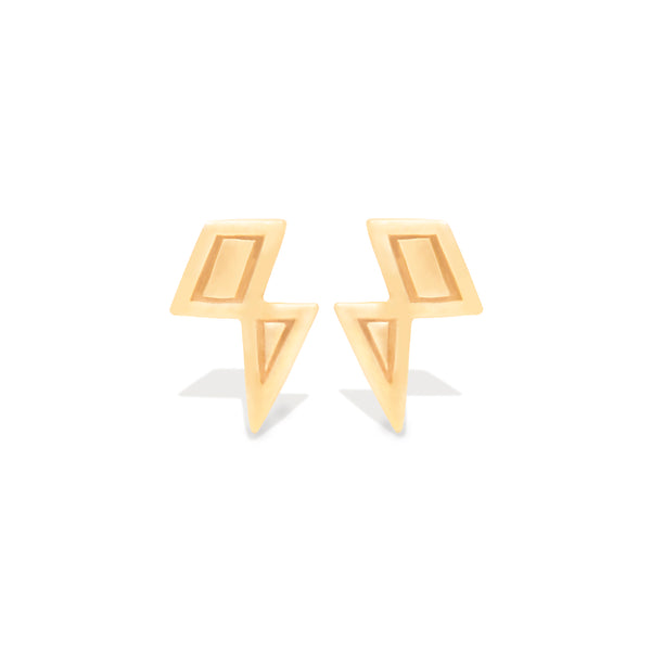 Mini Juju Lightning Bolt Stud Earrings