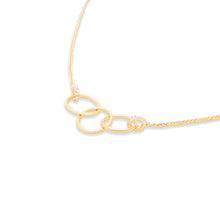 Load image into Gallery viewer, The Crew Triple Circle Necklace
