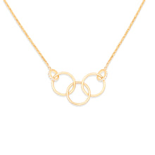 Load image into Gallery viewer, The Crew Triple Circle Necklace
