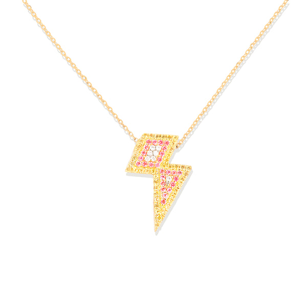 JuJu Lightning Bolt Charm Necklace