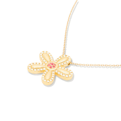 Juju Flower Charm Necklace