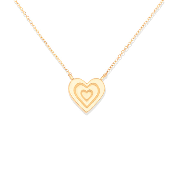 Mini Juju Heart Charm Necklace