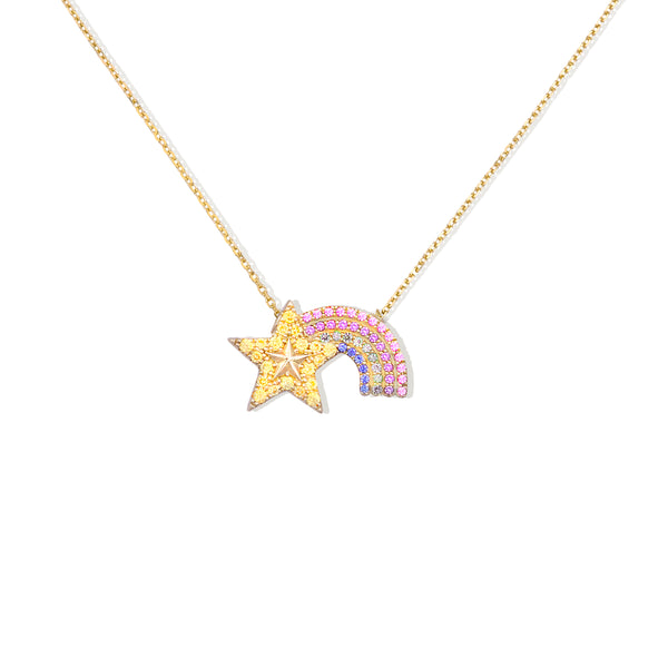 Juju Shooting Star Charm Necklace – Campbell + Charlotte