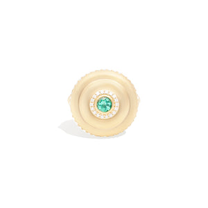 Evolve Cocktail Ring - Emerald