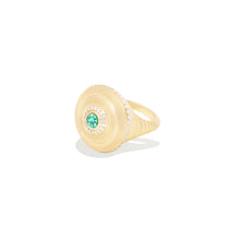 Load image into Gallery viewer, Evolve Cocktail Ring - Emerald
