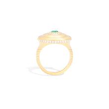 Load image into Gallery viewer, Evolve Cocktail Ring - Emerald
