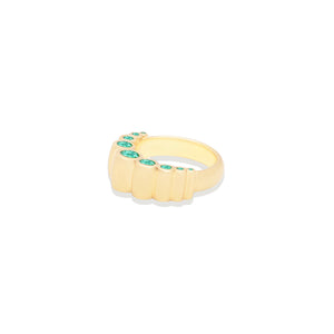 Evolve Bubble Ring - Emerald