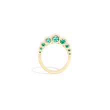 Load image into Gallery viewer, Evolve Bubble Ring - Emerald
