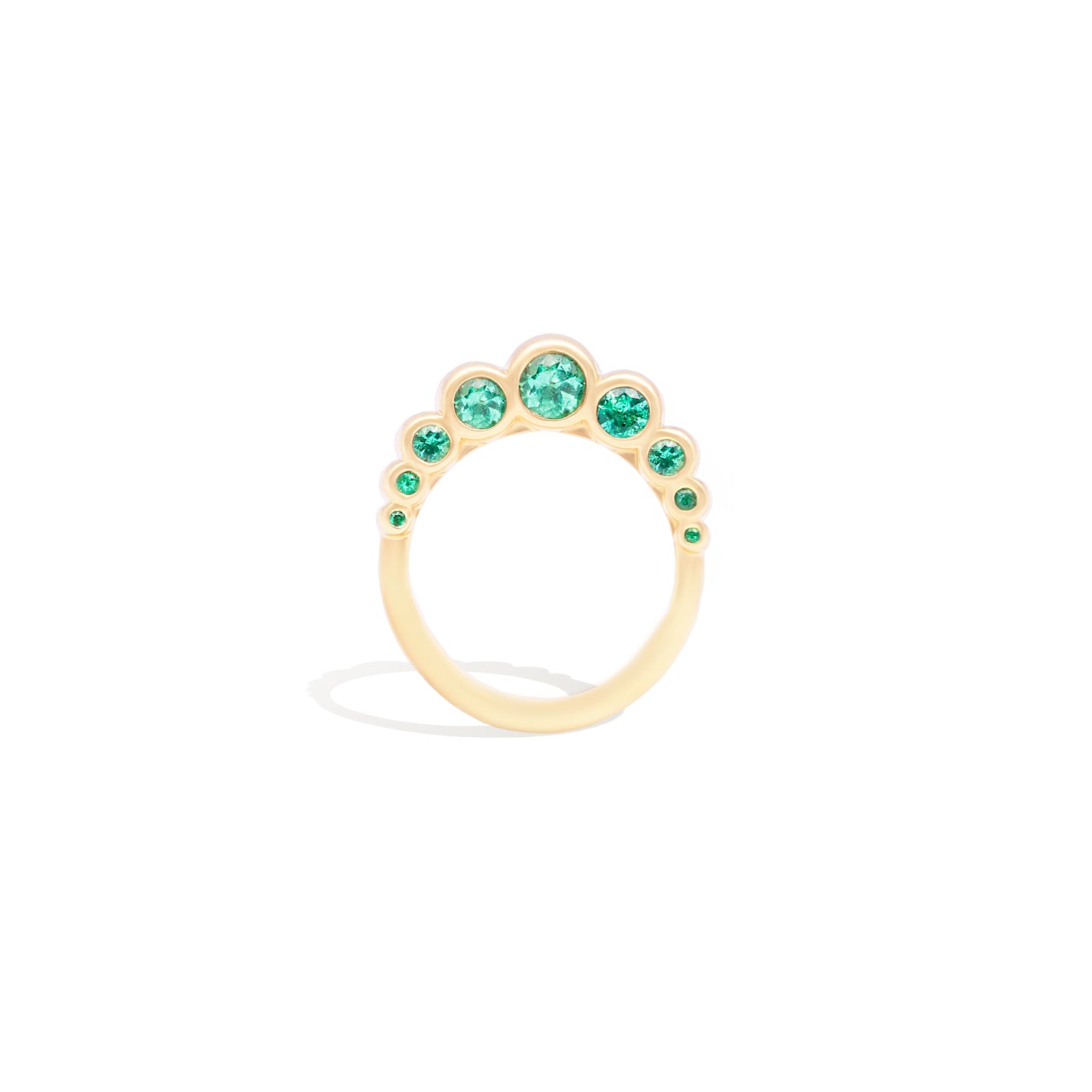 Evolve Bubble Ring - Emerald