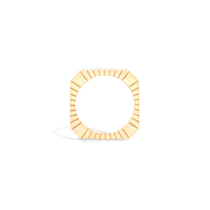 Spark Etched Stacking Band Ring - Diamond