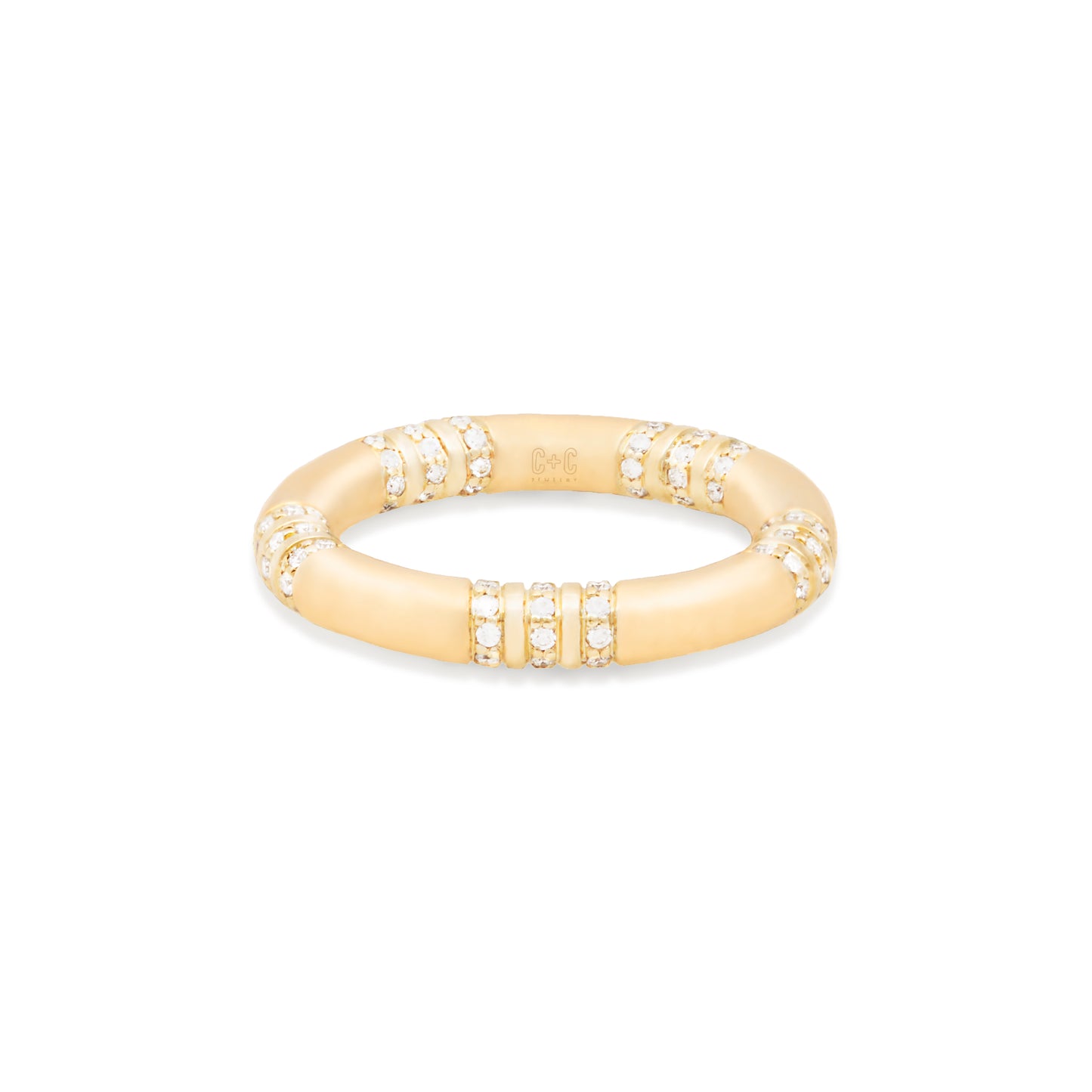 Crew Stacking Ring - Diamond