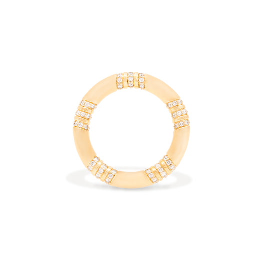 Crew Stacking Ring - Diamond