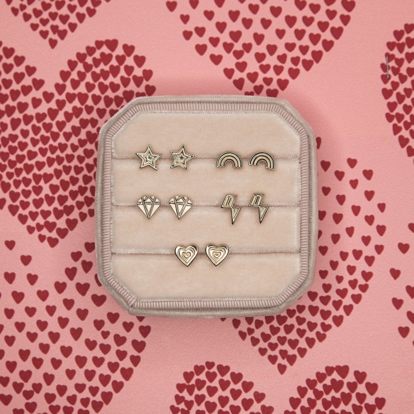 Mini Juju Diamond Stud Earrings