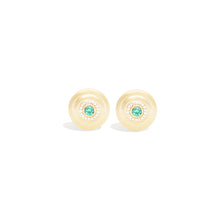 Load image into Gallery viewer, Evolve Large Stud Earring - Emerald
