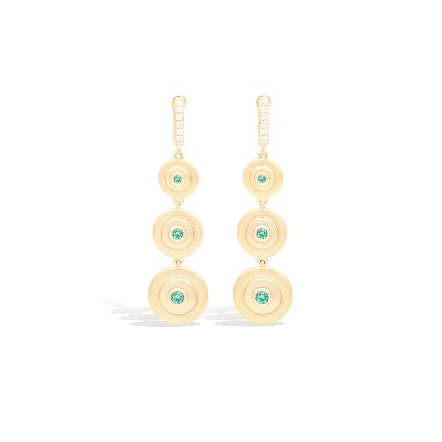 Evolve Chandelier Earring - Emerald