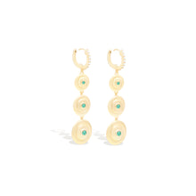 Load image into Gallery viewer, Evolve Chandelier Earring - Emerald
