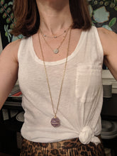 Load image into Gallery viewer, Found Sphere Pendant Necklace - Amethyst
