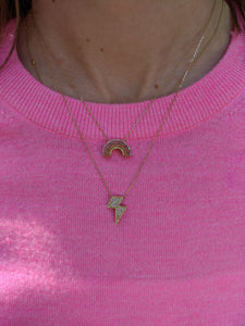 JuJu Lightning Bolt Charm Necklace