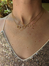 Load image into Gallery viewer, The Crew Triple Circle Necklace - Diamond
