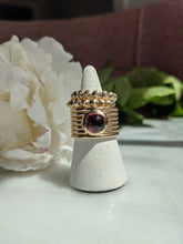 Load image into Gallery viewer, Found Cigar Band Ring - Tourmaline

