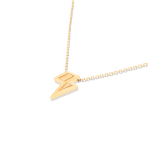 Mini Juju Lightning Bolt Charm Necklace