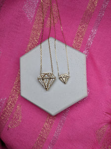 Mini Juju Diamond Charm Necklace