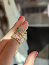 Load image into Gallery viewer, Evolve Stacking Ring - Emerald
