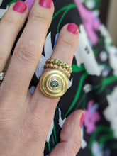 Load image into Gallery viewer, Evolve Stacking Ring - Emerald
