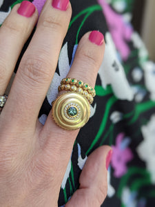 Evolve Stacking Ring - Emerald