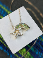 Load image into Gallery viewer, JuJu Shooting Star Charm Necklace - Green

