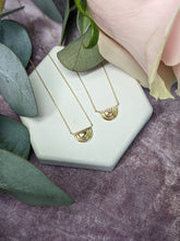 Load image into Gallery viewer, Edge Ferris Wheel Charm Necklace - Diamond
