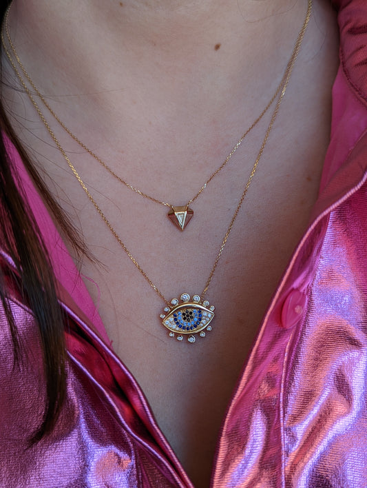 Juju Evil Eye Charm Necklace