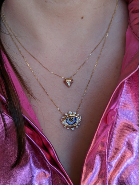 Juju Evil Eye Charm Necklace