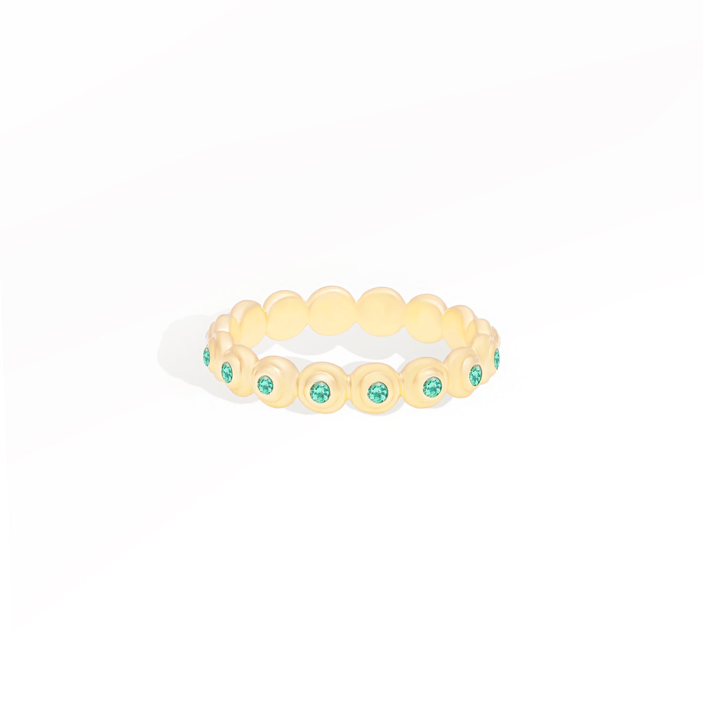 Evolve Stacking Ring - Small (Emerald)