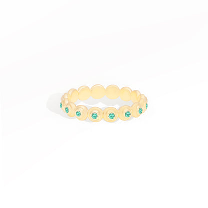Evolve Stacking Ring - Small (Emerald)