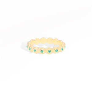 Evolve Stacking Ring - Small (Emerald)