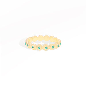 Evolve Stacking Ring - Small (Emerald)