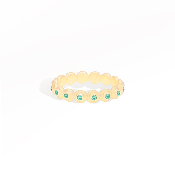 Evolve Stacking Ring - Small (Emerald)