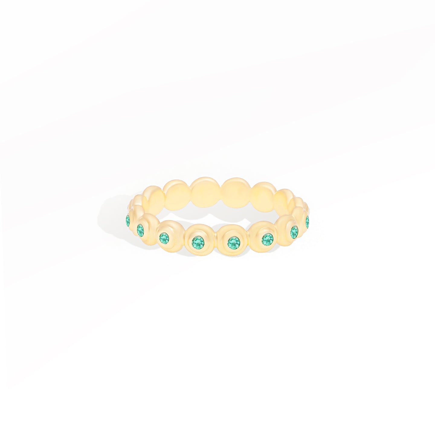Evolve Stacking Ring - Small (Emerald)