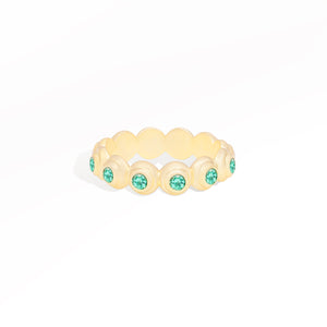 Evolve Stacking Ring - Large (Emerald)