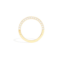 Load image into Gallery viewer, The Crew Knife Edge Stacking Ring - Diamond
